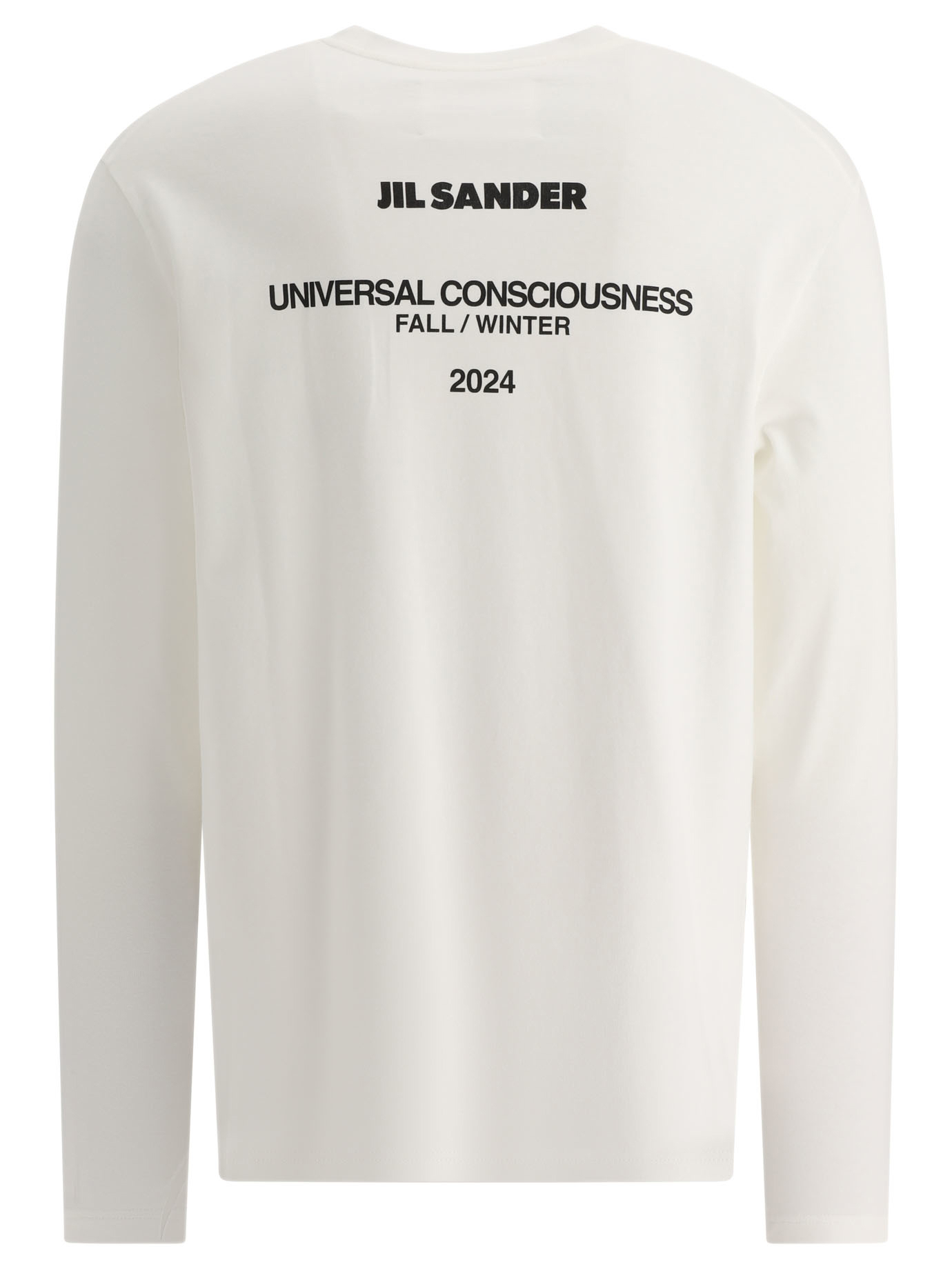 JIL SANDER White Printed t-shirt